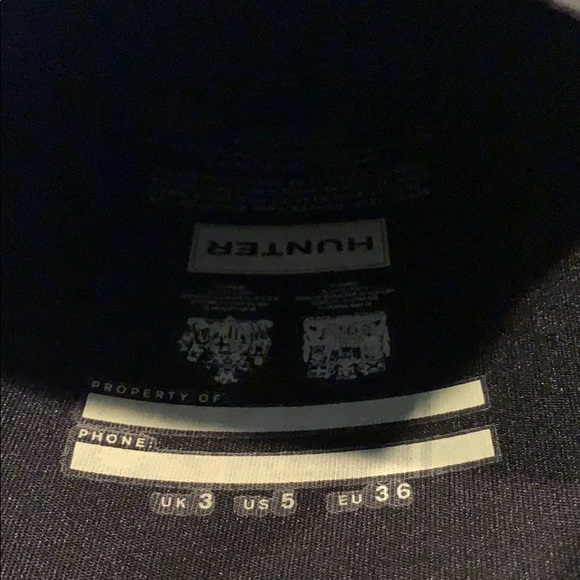 Hunter rain boots - Picture 4 of 4